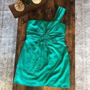 Charlotte Russe One Shoulder wrap Dress